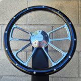 14" Billet Octane - Dark Flame Pine