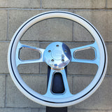 16" Billet Muscle Half Wrap - Vinyl/Hydro