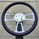 16" Billet Muscle Half Wrap - Vinyl/Hydro