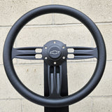 14" Black Double Barrel Half Wrap - Vinyl