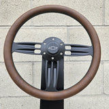14" Black Double Barrel Half Wrap - Vinyl