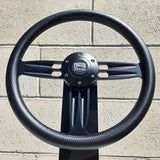 14" Black Double Barrel Half Wrap - Vinyl