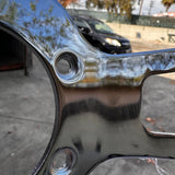 FACTORY SECOND: 14" CHROME EMPIRE MUSCLE DARK WOOD