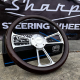 14" Billet Muscle - Wood