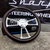 14" Billet Muscle - Wood