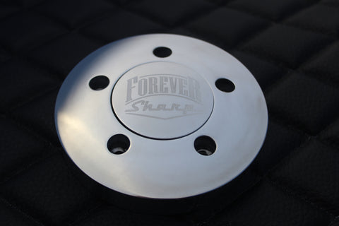 Polished Forever Sharp Big Rig Horn Button - 5 hole