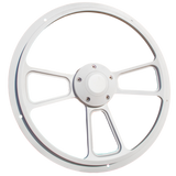 14" White Muscle Half Wrap - Vinyl