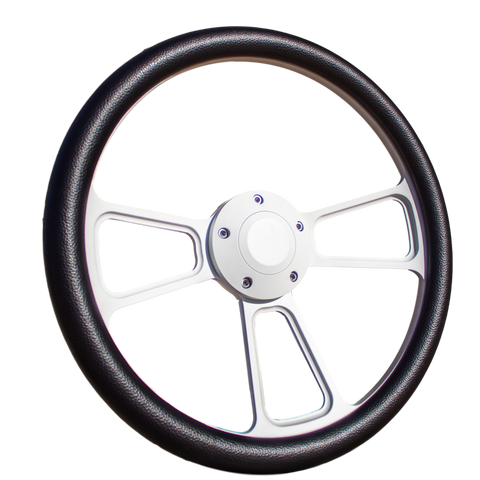 14" White Muscle Half Wrap - Vinyl