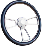 14" White Muscle Half Wrap - Vinyl