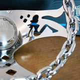 11" Chrome Pin-Up - Chrome Chain