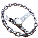 11" Old School - Chrome 3 Spoke