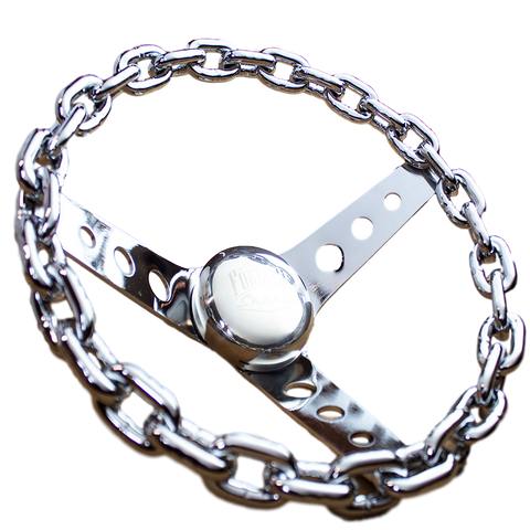 11" Old School - Chrome 3 Spoke