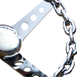 11" Old School - Chrome 3 Spoke