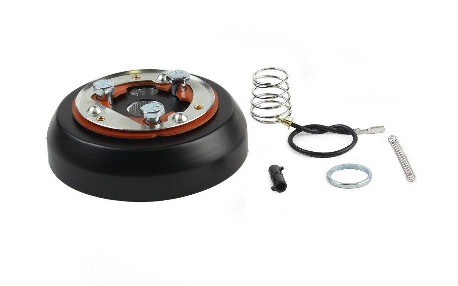 Kenworth Peterbilt Truck Steering Wheel & Hub Kit: 18" Chrome Indie Dark Wood
