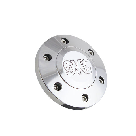Polished Billet Retro GMC Horn Button - 6 Hole