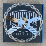 13" Chrome Stars and Stripes - Chrome Chain