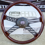 FACTORY SECOND: 18" Black Stars and Stripes- Dark