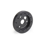 6 Hole Steering Wheel Spacer - 1/2" Black (2.75/2.91")