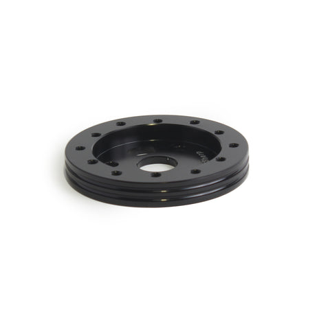 6 Hole Steering Wheel Spacer - 1/2" Black (2.75/2.91")