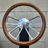 14" Billet Octane - Mahogany