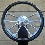 14" Billet Octane Half Wrap- Hydro Dipped