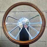 14" Billet Octane - Mahogany