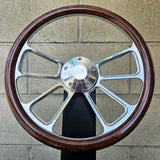 14" Billet Octane Half Wrap- Hydro Dipped