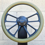 14" Black Octane Half Wrap- Vinyl