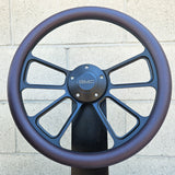 14" Black Octane Half Wrap- Vinyl