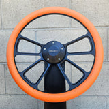 14" Black Octane Half Wrap- Vinyl