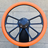 14" Black Octane Half Wrap- Vinyl