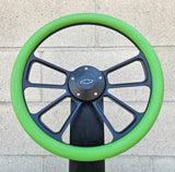 14" Black Octane Half Wrap- Vinyl