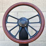 14" Black Octane Half Wrap- Vinyl