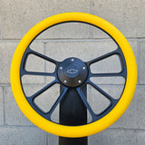 14" Black Octane Half Wrap- Vinyl