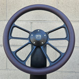 14" Black Octane Half Wrap- Vinyl