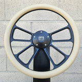 14" Black Octane Half Wrap- Vinyl