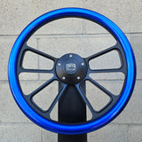 14" Black Octane Half Wrap- Hydro Dipped