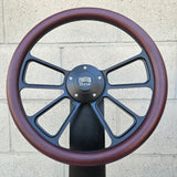 14" Black Octane Half Wrap- Vinyl