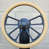 14" Black Octane Half Wrap- Vinyl