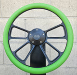 14" Black Octane Half Wrap- Vinyl