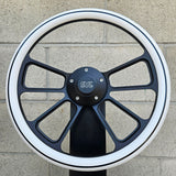 14" Black Octane Half Wrap- Hydro Dipped