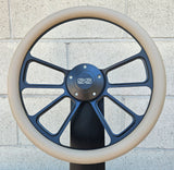 14" Black Octane Half Wrap- Vinyl