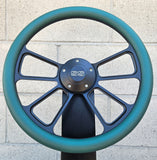 14" Black Octane Half Wrap- Vinyl