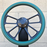 14" Black Octane Half Wrap- Vinyl