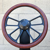 14" Black Octane Half Wrap- Vinyl