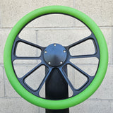 14" Black Octane Half Wrap- Vinyl