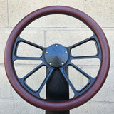 14" Black Octane Half Wrap- Vinyl