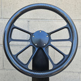 14" Black Octane Half Wrap- Hydro Dipped