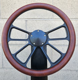 14" Black Octane Half Wrap- Vinyl