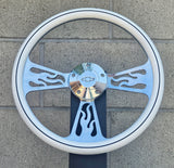 14" Billet Flame Half Wrap- Hydro Dipped